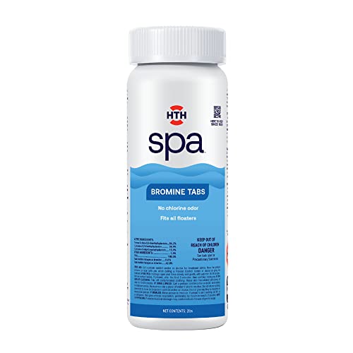 HTH Spa Care Bromine Tabs, Spa & Hot Tub Chemical Sanitizer, Fits All Floaters, 2 lbs HTH Spa Care Bromine Tabs, Spa & Hot Tub Chemical Sanitizer, Fits All Floaters, 2 lbs