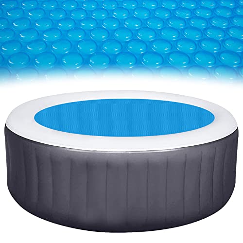 Spa and Hot Tub Cover- 16-mil Hot Tub Thermal Blanket- Round Hot Tub Insulation Blanket Hot Tube Solar Cover Solar Blanket Cover Bubble Cover for Outdoor Hot Tubs (7 FT/210 cm Dia) Spa and Hot Tub Cover- 16-mil Hot Tub Thermal Blanket- Round Hot Tub Insulation Blanket Hot Tube Solar Cover Solar Blanket Cover Bubble Cover for Outdoor Hot Tubs (7 FT/210 cm Dia)